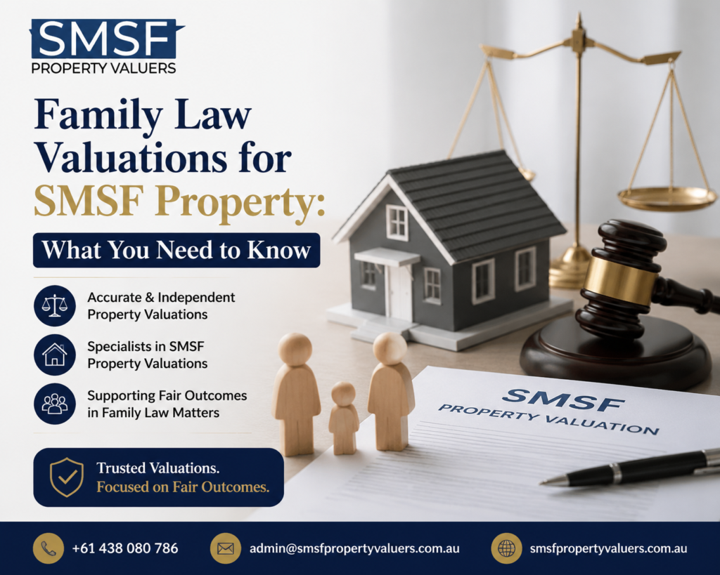 Family Law Valuations for SMSF Property
