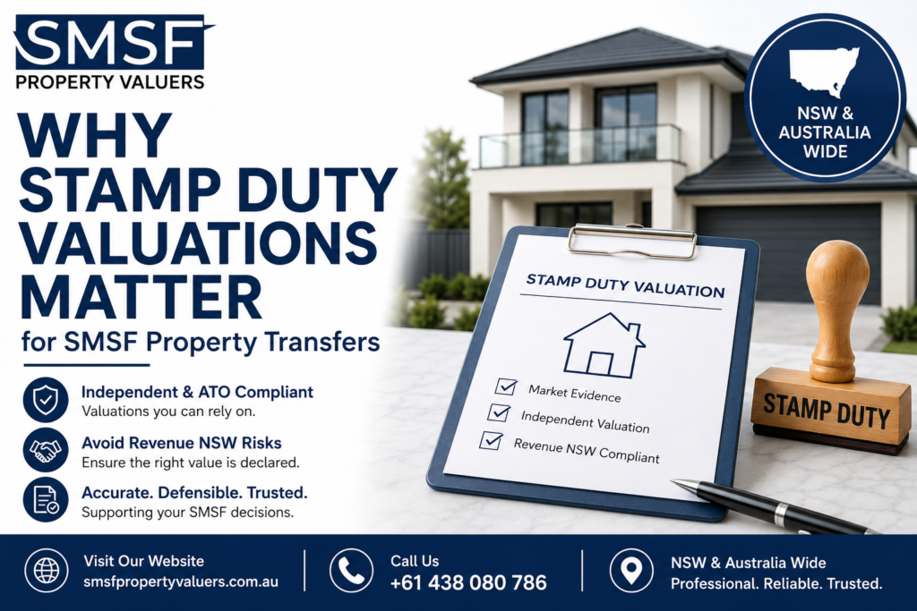 Stamp Duty Valuations Matter for SMSF Property 
